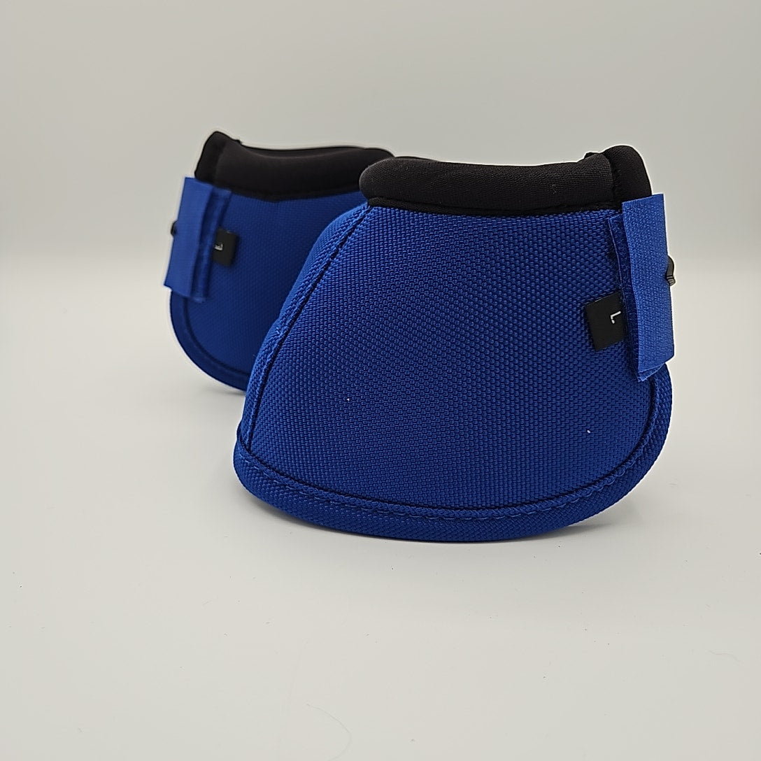 No Turn Ballistic Bell Boots Blue Size Large by Jeffers Equine