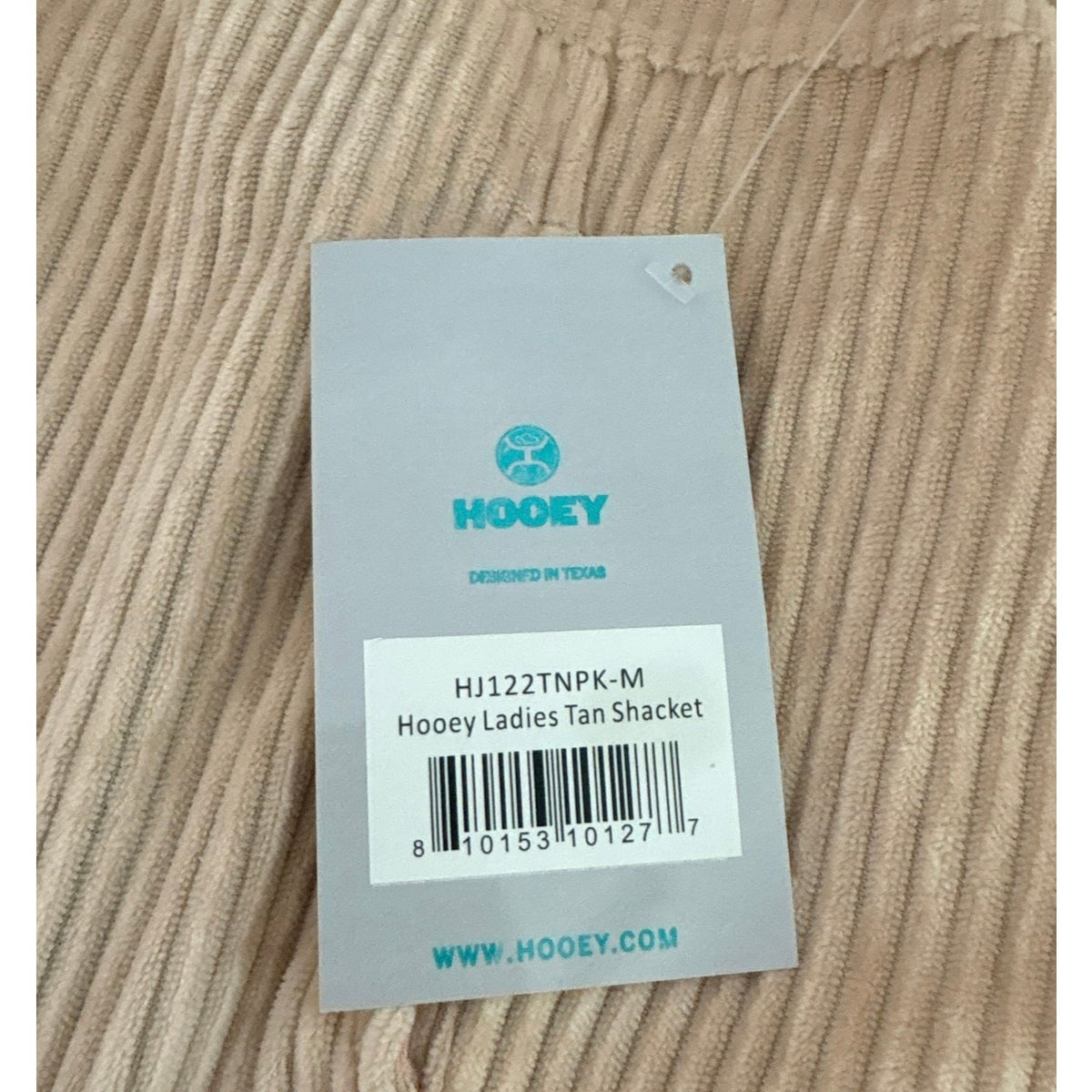 Hooey Ladies Tan Shacket New Button Down Medium New