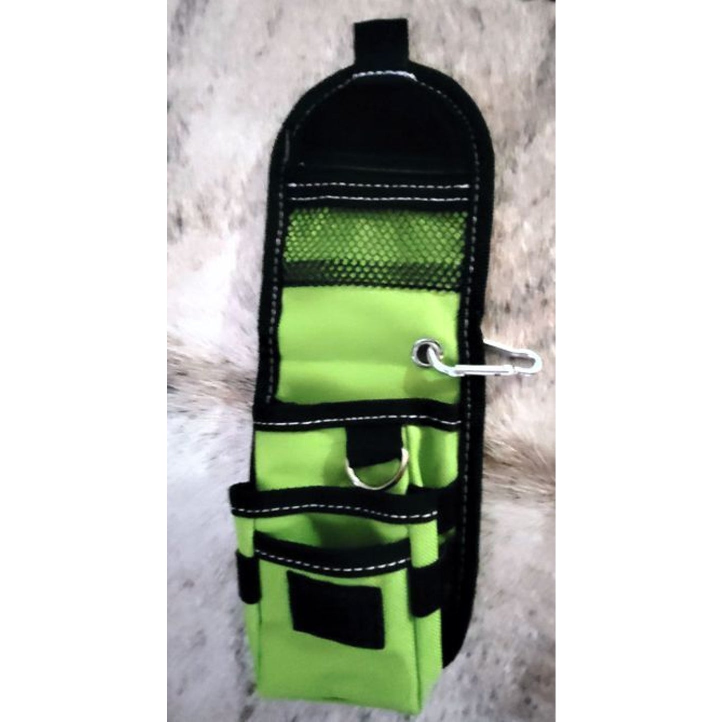 Abetta Nylon Cell Phone Carrier Lime Green Barrel Racer Clip or Belt Use