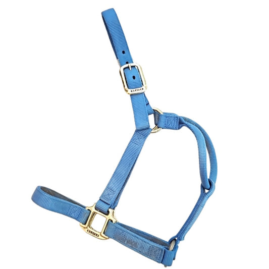 Weaver Large Pony Small Horse Blue Nylon Halter