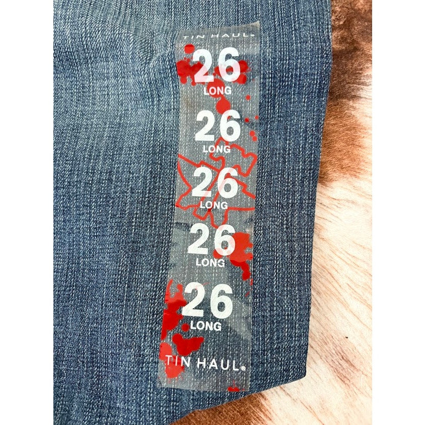 TINHAUL Mens Jagger Jeans Size 26L