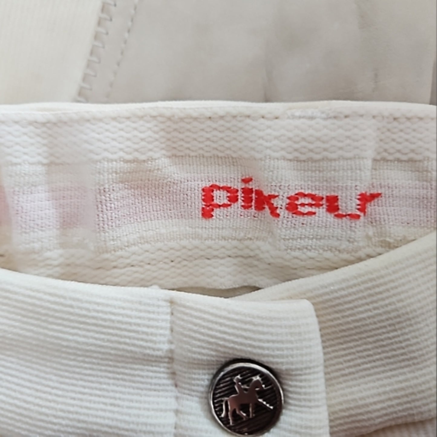 Pikeur Full Seat White English Riding Show Breeches Size 30
