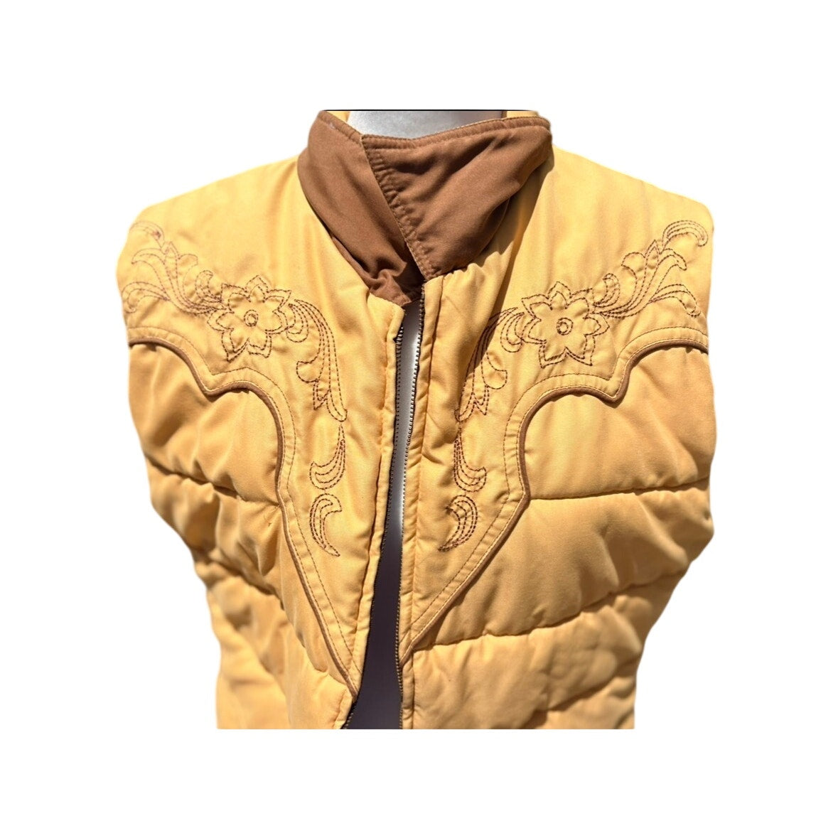 Vintage Reversible Western Vest Unisex Medium