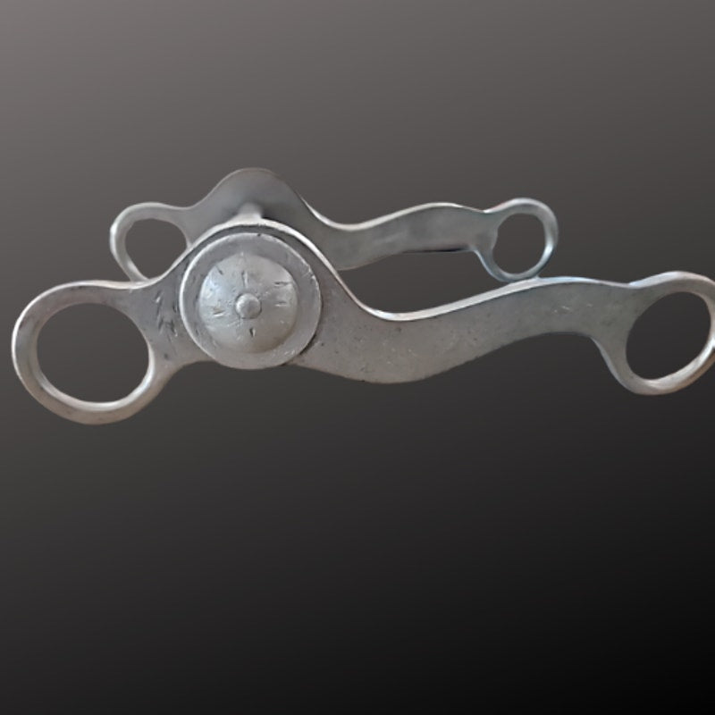 Crockett Aluminum Shanked Curb Bit Vintage