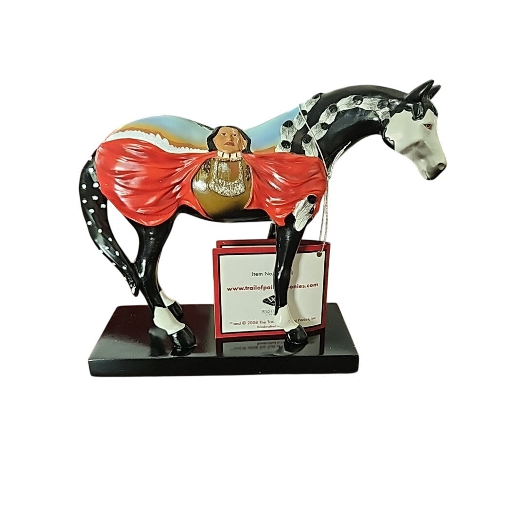 Trail Painted Ponies, CRAZY HORSE (12264) 1E/1600 Overo Paint - Brule Sioux