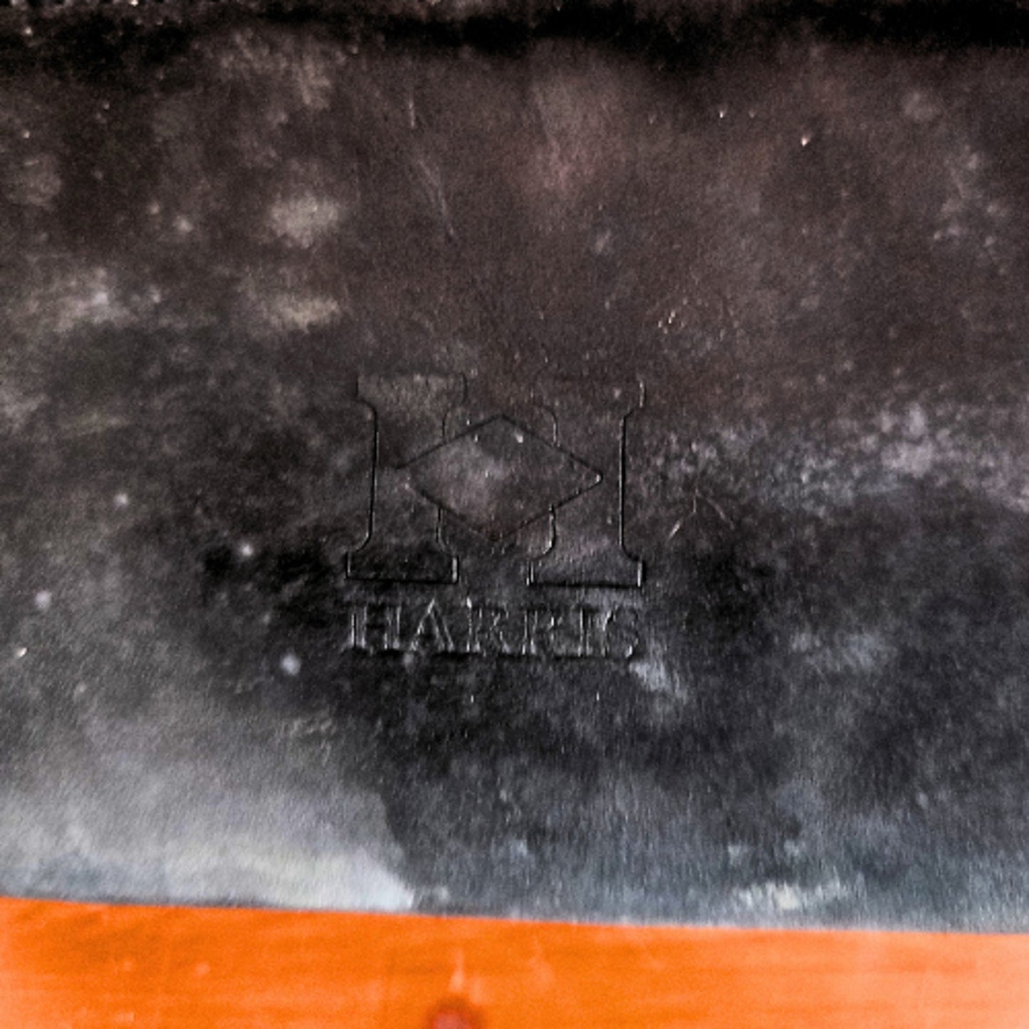 Harris Reversible Western Show Saddle Blanket Red Black 34 x 38 USED