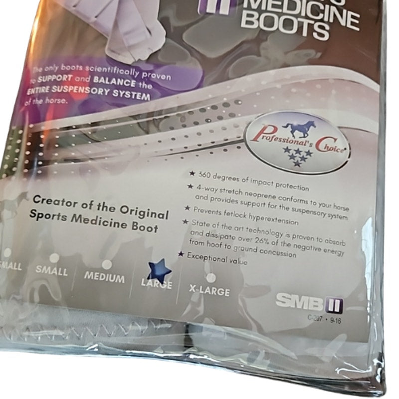 Professionals Choice SMBII White Large Sport Boots New