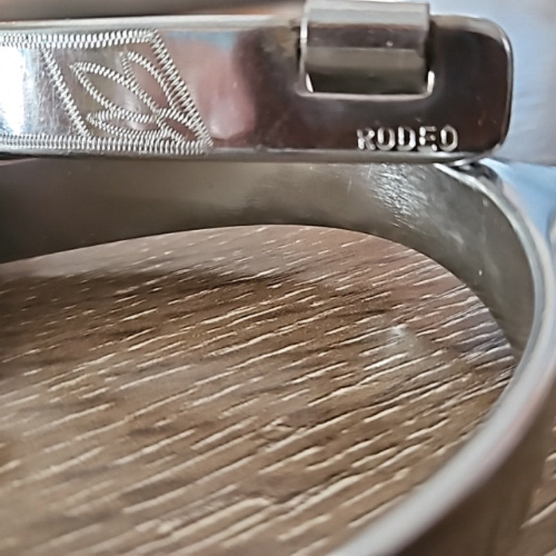 Kelly Rodeo Spurs Engraved Roweled