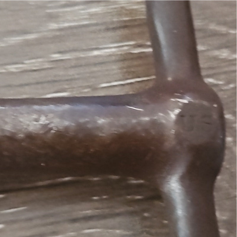 Antique US Military Horse Bit Marked BTC US 3 World War I