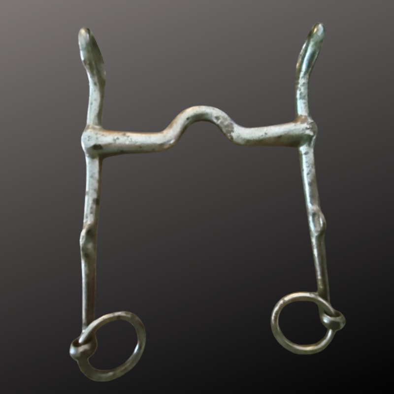 Antique US Miltiary Horse Bit Marked BTC US