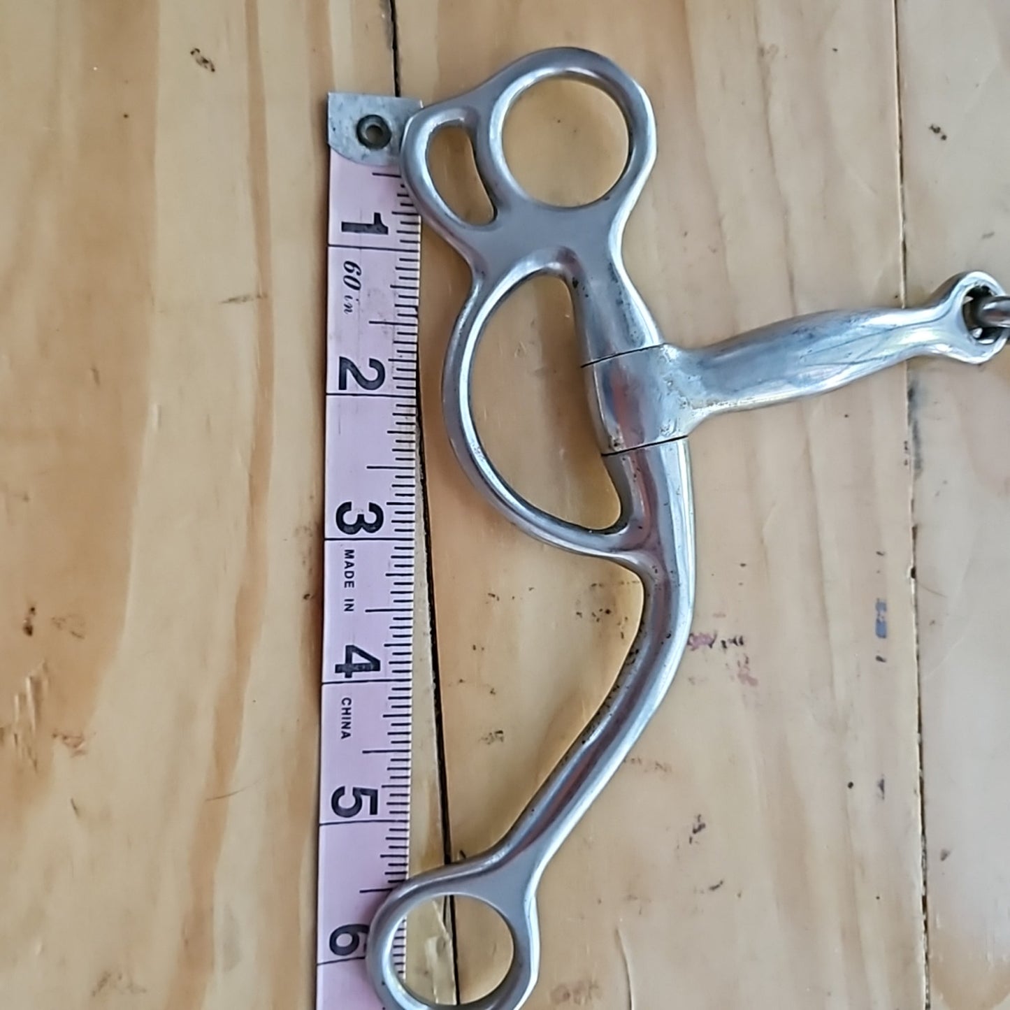 Training Bit 4 Rein 5" Mouth Stainless Steel Broken Mouth Bit Pre-Owned by Madco