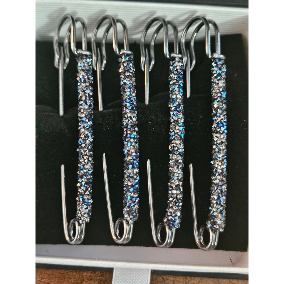 Horse Show Number Pins Night Sky set of 4