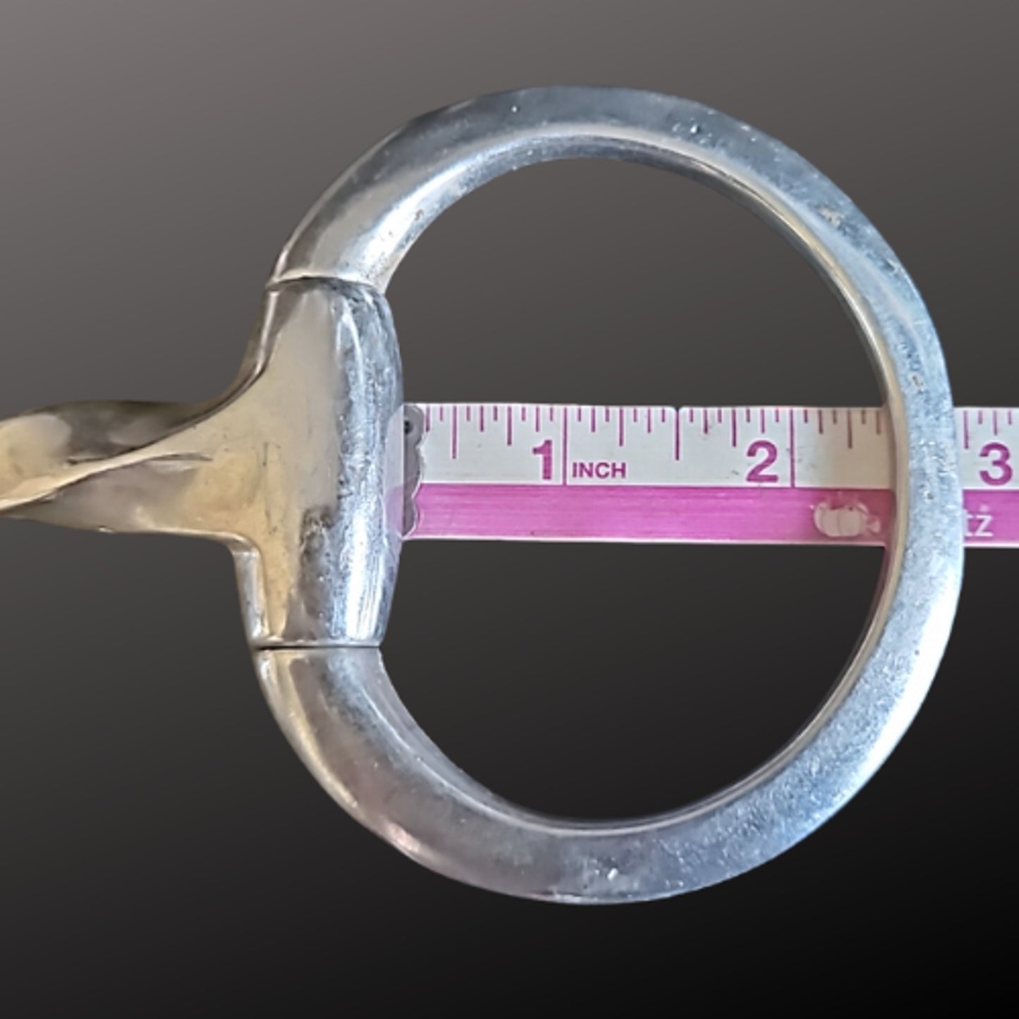 Eggbutt Slow Twist Stainless Steel Horse Bit 5" Mouth English Western
