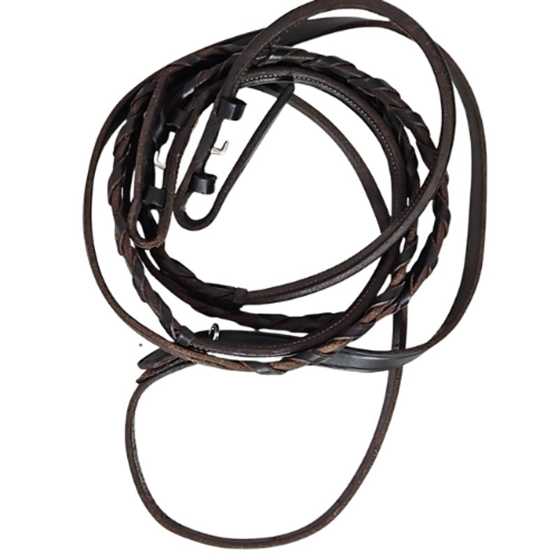 Champion Turf Horse English Snaffle Bridle Havanna